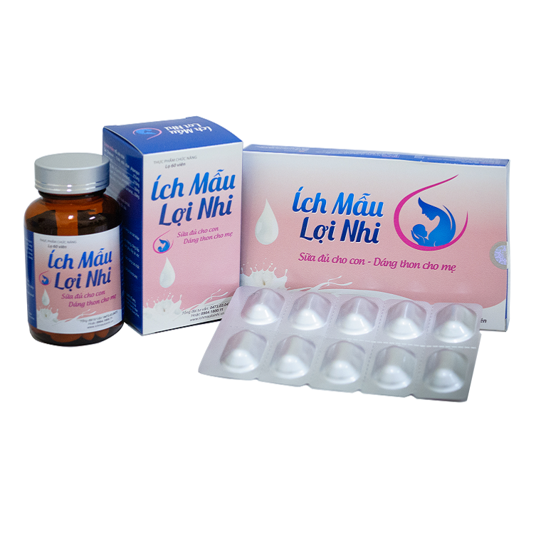 ÍCH MẪU LỢI NHI - Giúp tăng Số lượng và Chất lượng sữa mẹ