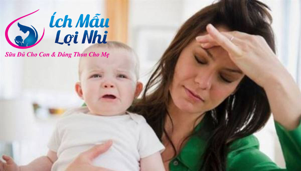 Mẹ sau sinh bị căng thẳng